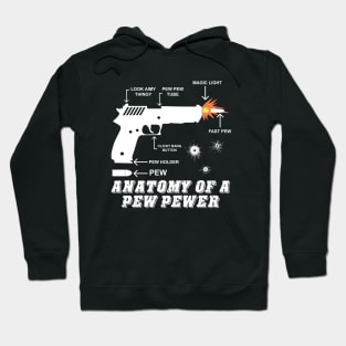 Anatomy Of A Pew Pewer Hoodie